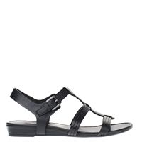 d sandalen gekleed/