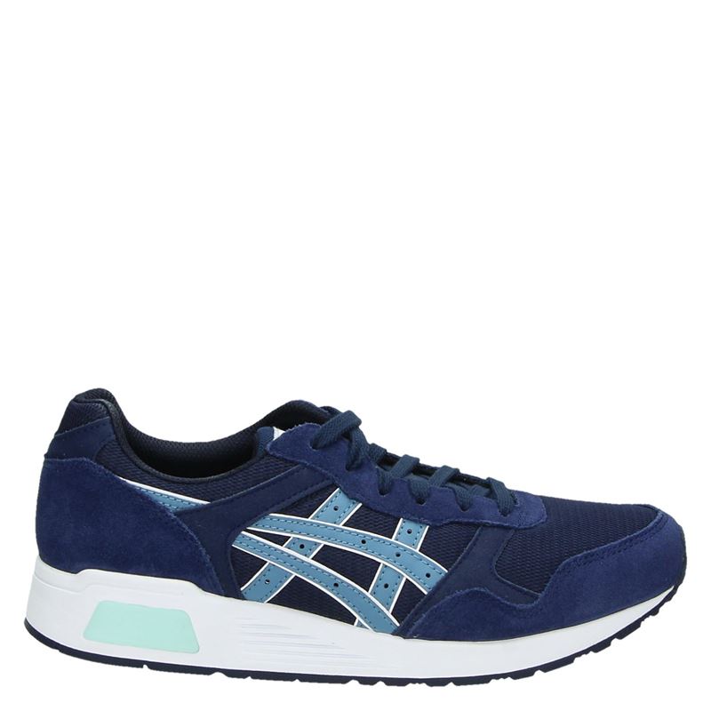 Asics Lyte Trainer Lage Sneakers Blauw asics kopen in de aanbieding
