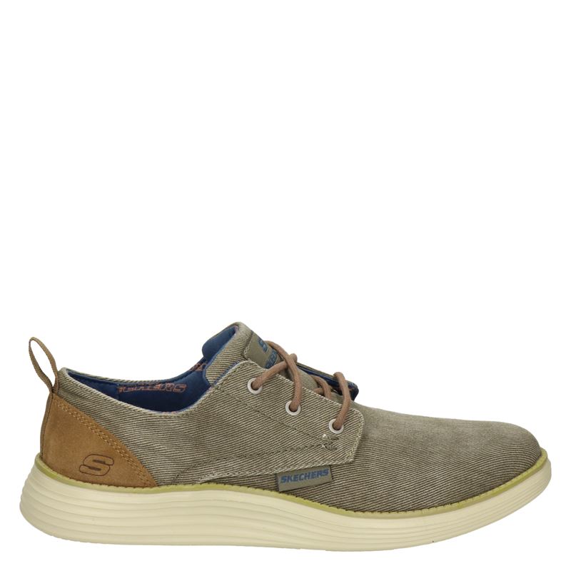 Skechers - Veterschoenen - Taupe