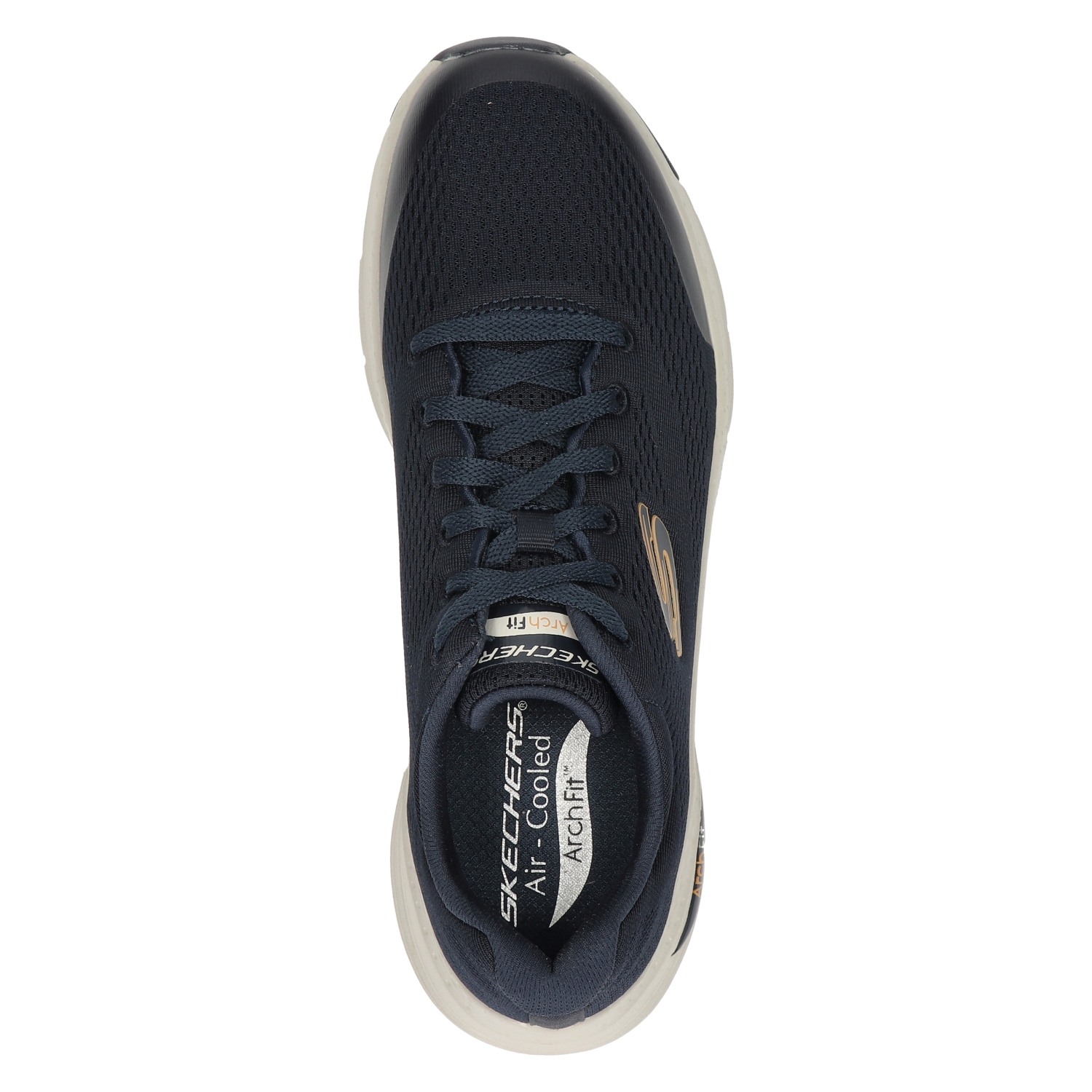 Skechers Arch Fit - Lage sneakers voor heren - Blauw - Nelson.nl