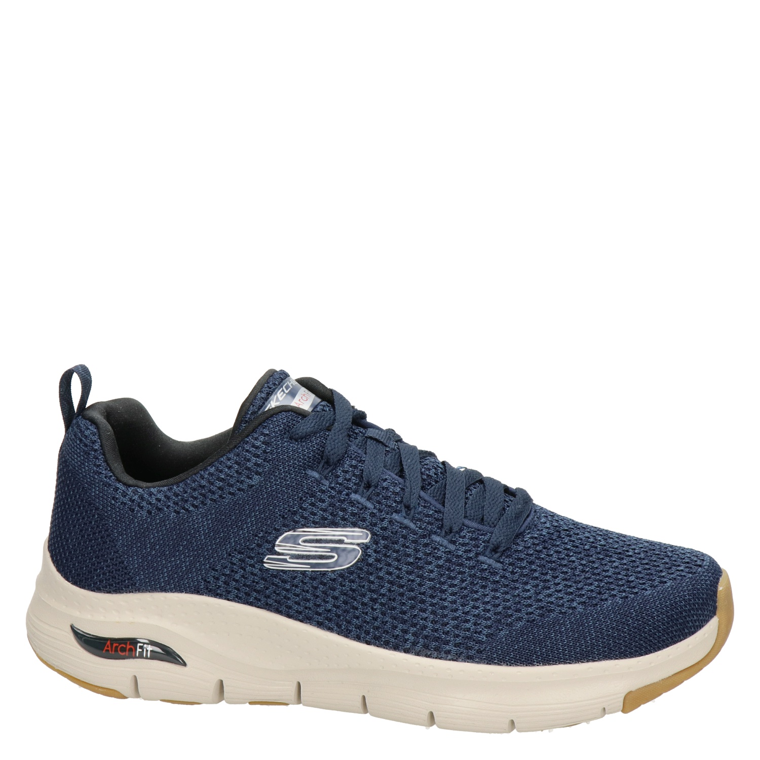 Skechers Arch Fit - Lage sneakers voor heren - Blauw - Nelson.nl