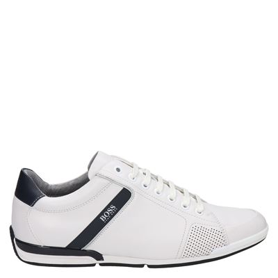 Hugo Boss Saturn Lux 4 - Lage sneakers voor heren - Wit - Nelson.nl