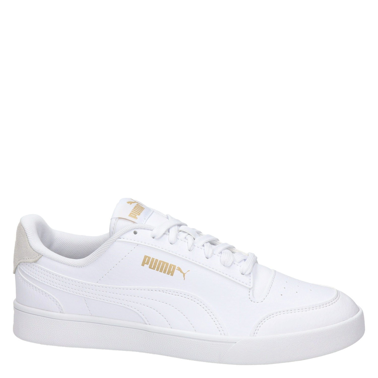 Puma Shuffle - Lage sneakers voor heren - Wit - Nelson.nl