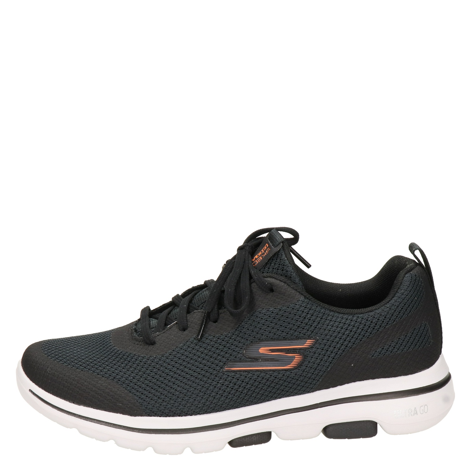 Skechers Go Walk 5 - Lage sneakers voor heren - Zwart - Nelson.nl