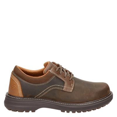 Skechers Classic Fit - Veterschoenen - Bruin