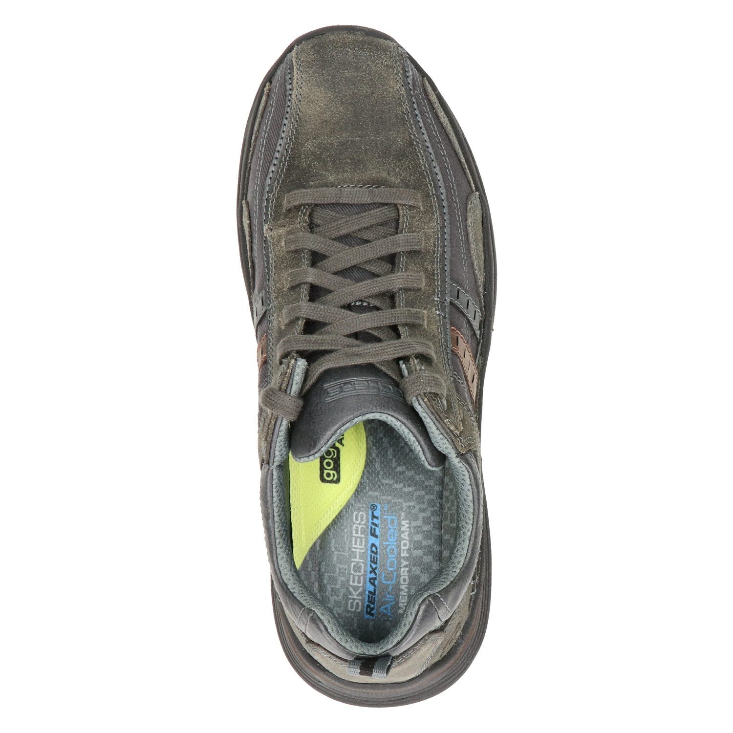 Skechers - Lage sneakers voor heren - Zwart - Shoemixx.nl