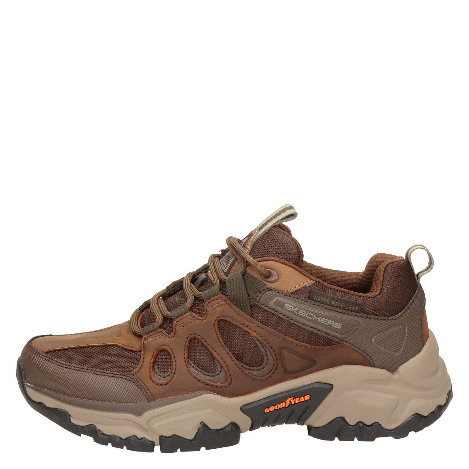 Skechers Outdoor - Wandelschoenen voor heren - Cognac - Shoemixx.nl