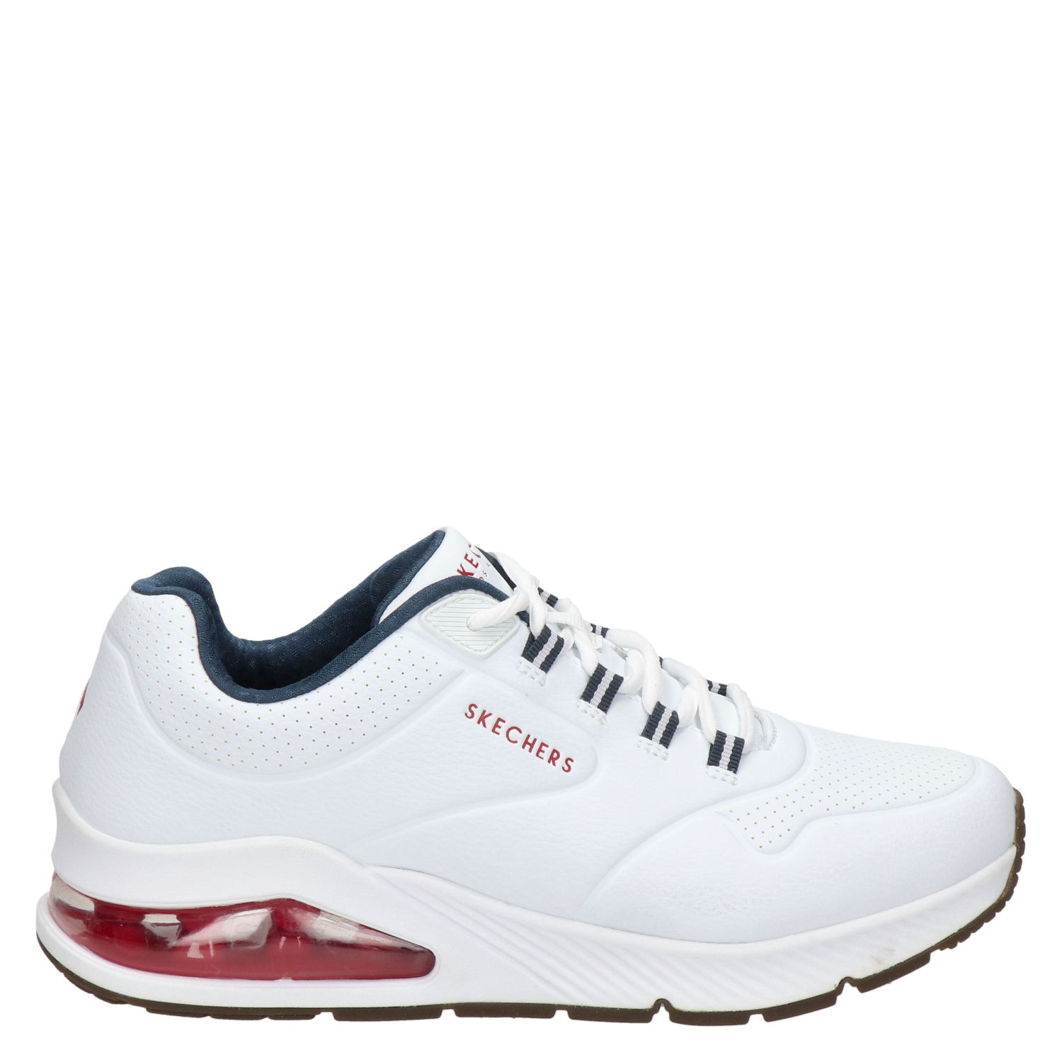 Skechers Uno 2 - Lage sneakers voor heren - Wit - Shoemixx.nl