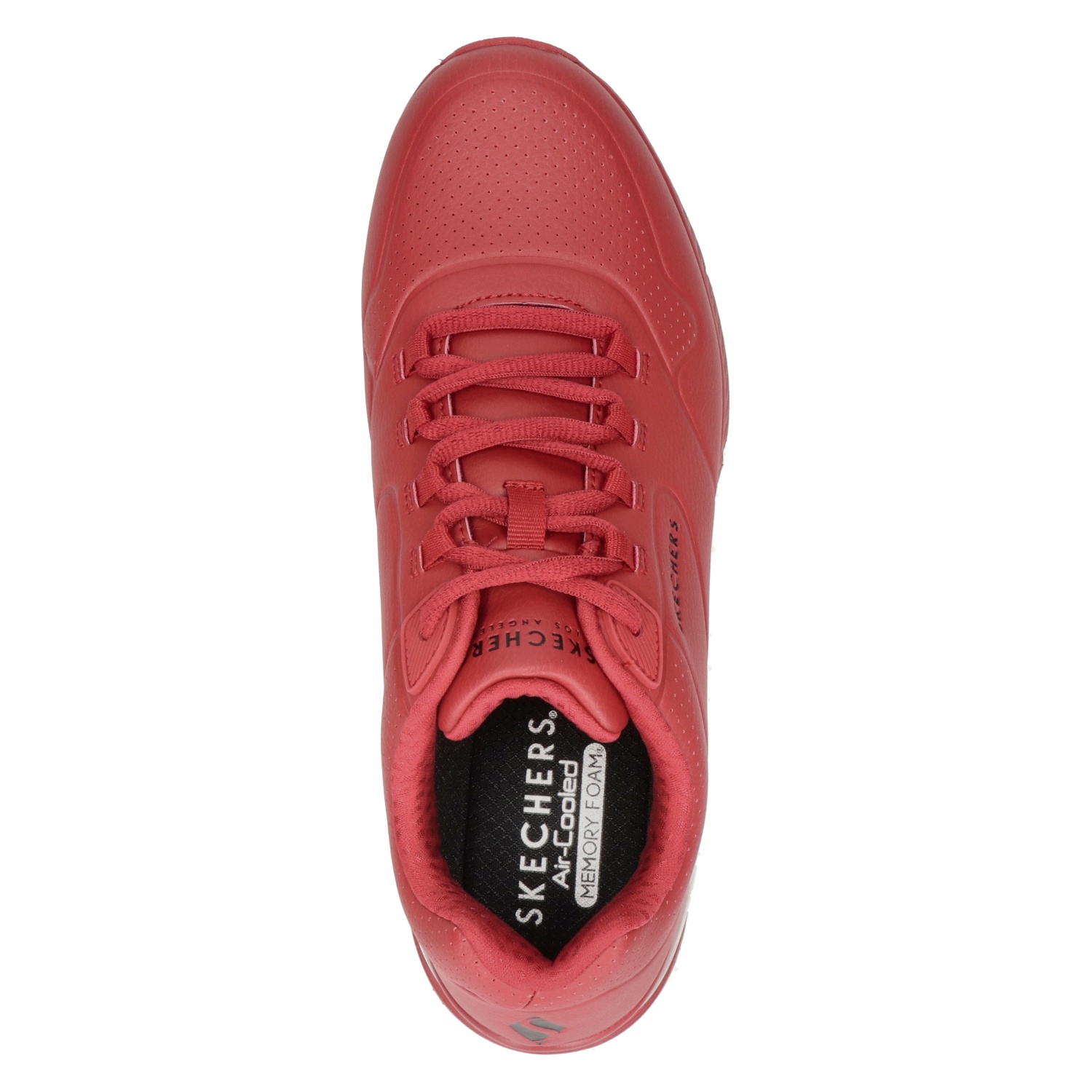Skechers Uno 2 - Lage sneakers voor heren - Rood - Nelson.nl
