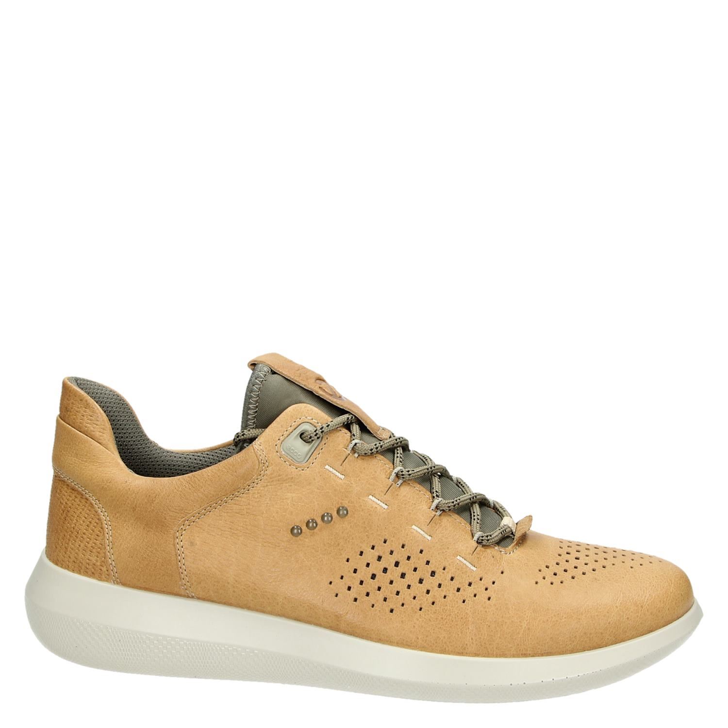 Ecco Scinapse - Lage sneakers voor heren - Beige - Shoemixx.nl