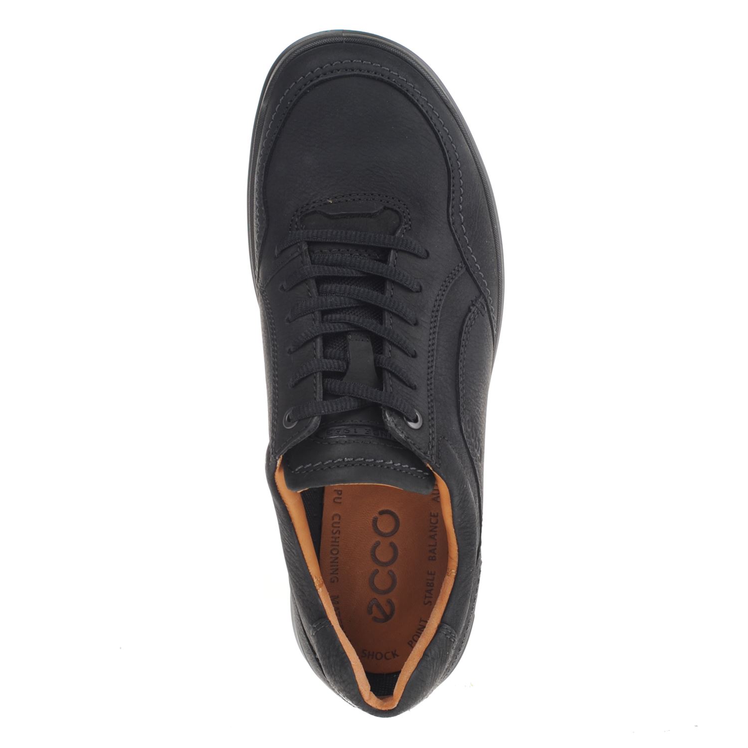 Ecco Howell - Veterschoenen voor heren - Zwart - Nelson.nl