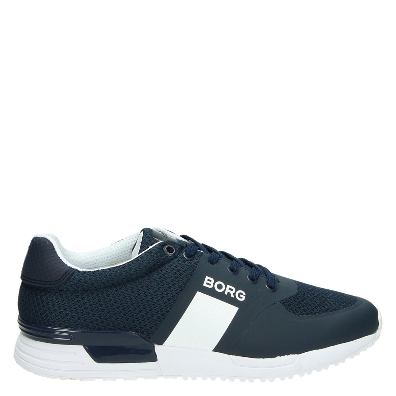 Bjorn Borg - Lage sneakers voor heren - Blauw - Shoemixx.nl