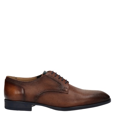 Giorgio Pampas - Lage nette schoenen - Cognac