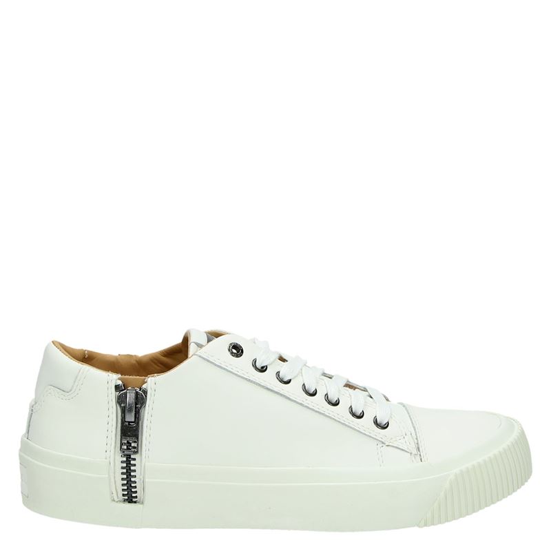 Diesel Zip Turf Voyage Lage Sneakers Wit diesel kopen in de aanbieding