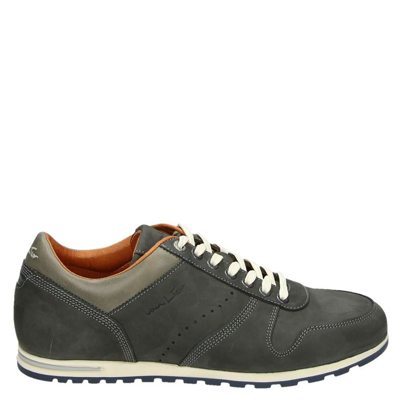 Van Lier Lage Sneakers Grijs van lier kopen in de aanbieding