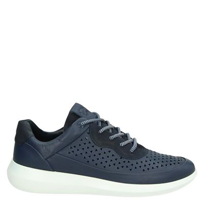 Ecco Scinapse Lage Sneakers Blauw ecco kopen in de aanbieding