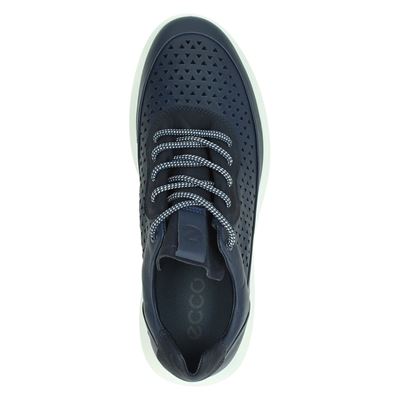 Ecco Scinapse - Lage sneakers voor heren - Blauw - Shoemixx.nl
