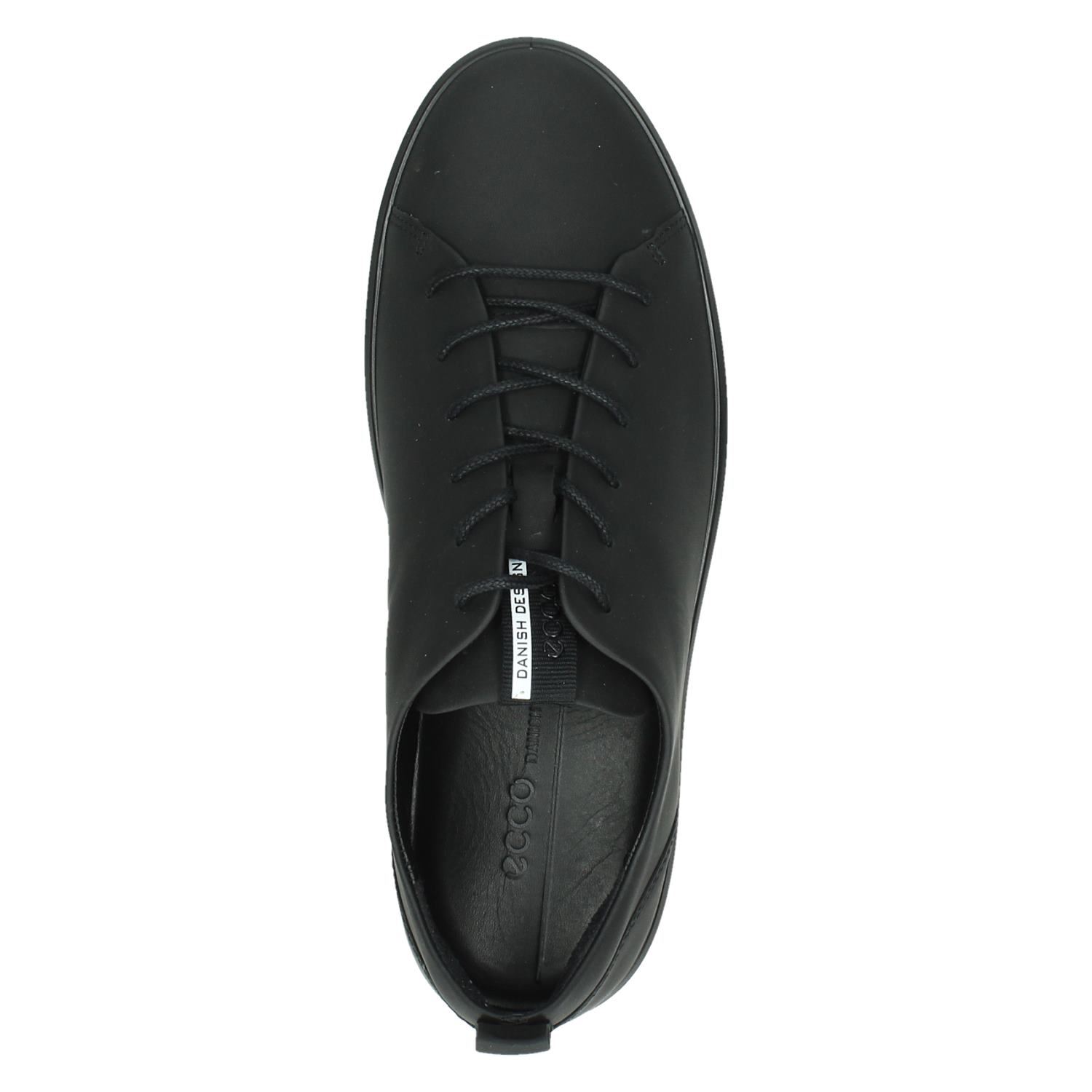 Ecco Soft 8 - Lage sneakers voor heren - Zwart - Nelson.nl