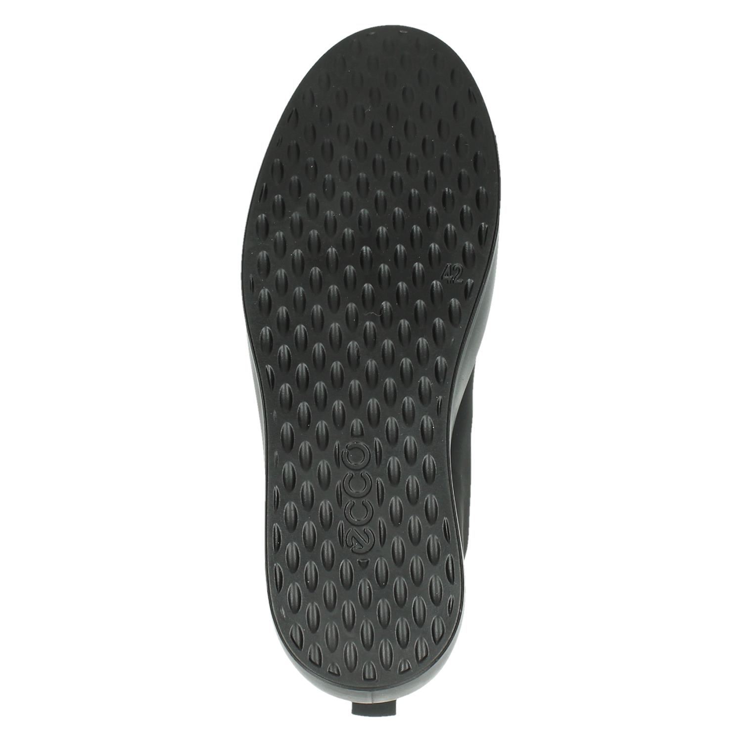 Ecco Soft 8 - Lage sneakers voor heren - Zwart - Nelson.nl