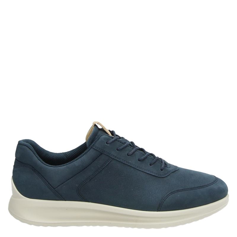 Ecco Aquet Lage Sneakers Blauw ecco kopen in de aanbieding