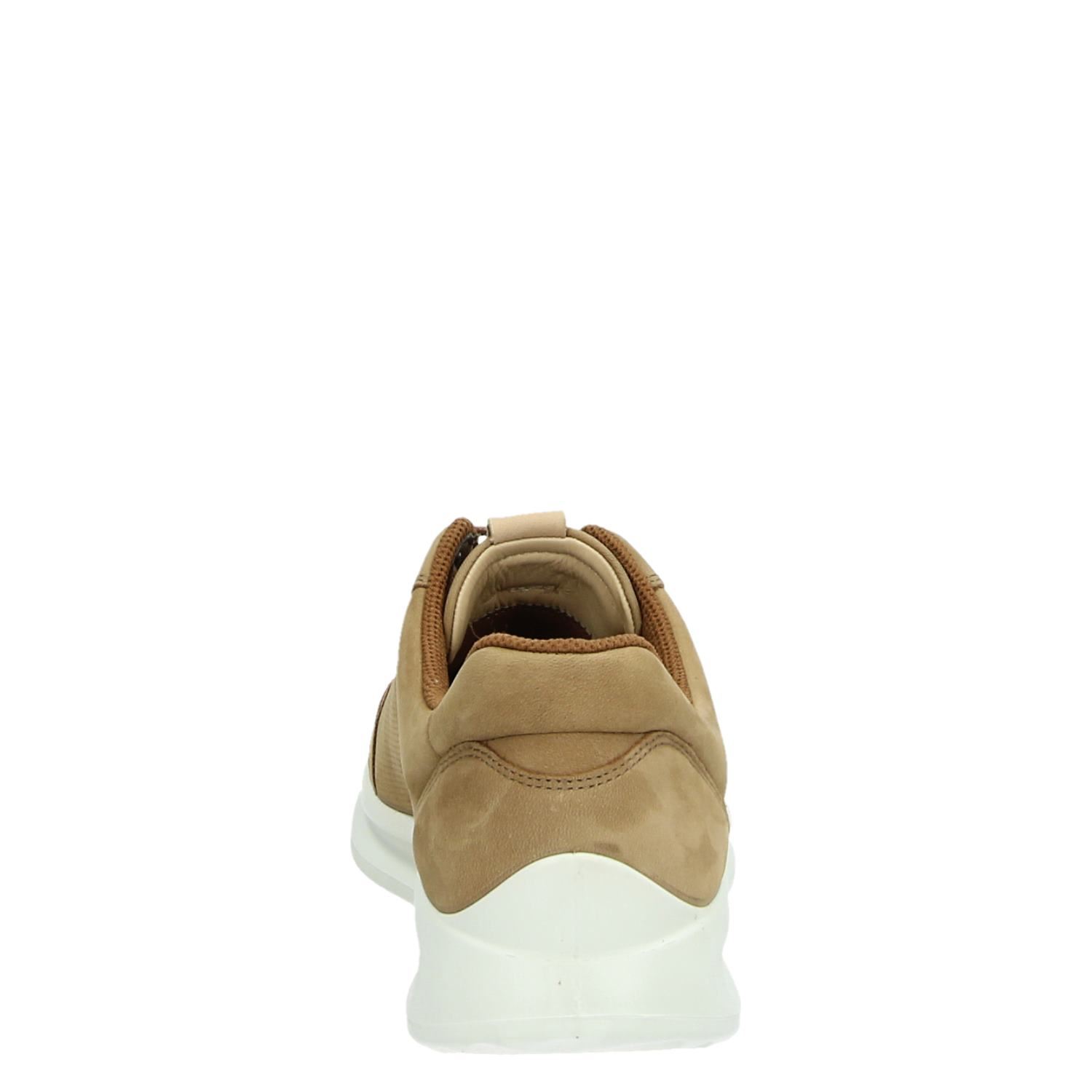 Ecco Aquet - Lage sneakers voor heren - Bruin - Shoemixx.nl