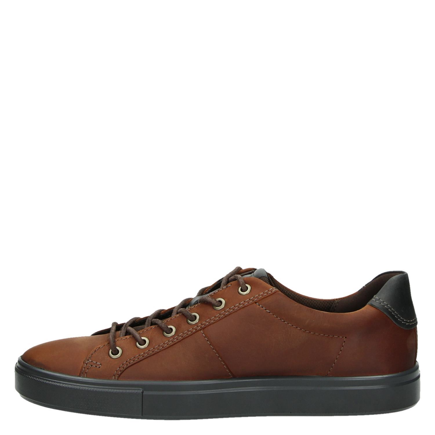 Ecco Kyle - Lage sneakers voor heren - Cognac - Shoemixx.nl