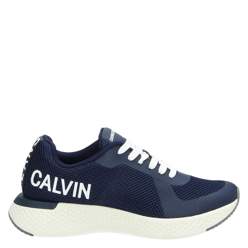 Calvin Klein Amos Lage Sneakers Blauw calvin klein kopen in de aanbieding Calvin Klein Amos Lage Sneakers Blauw calvin klein kopen in de aanbieding