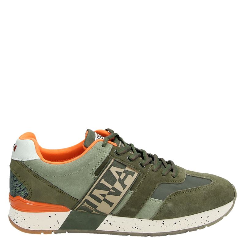 Napapijri Lage Sneakers Groen napapijri kopen in de aanbieding