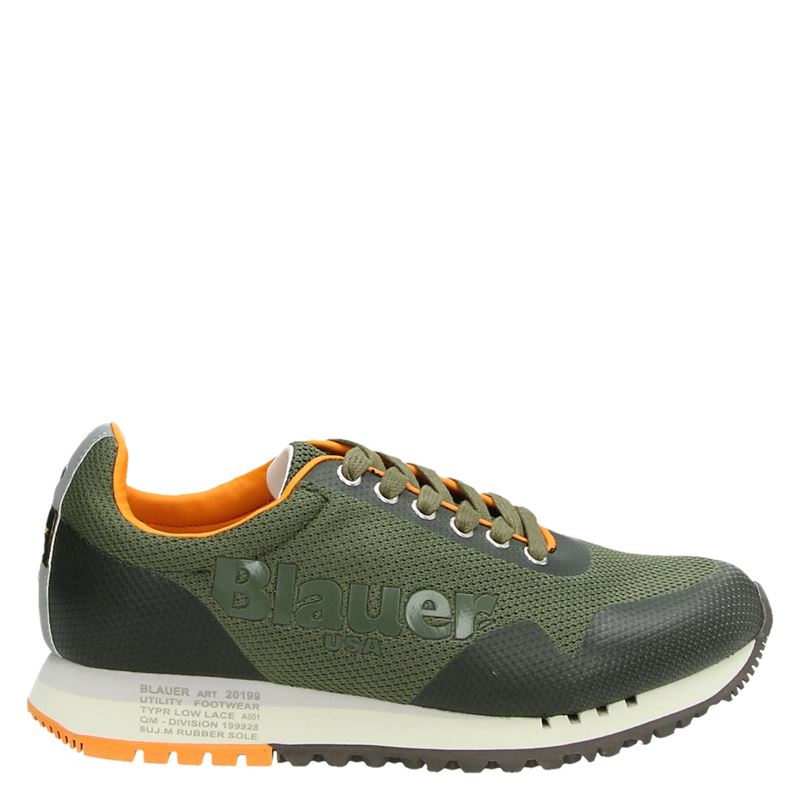 Blauer Denver 01 Lage Sneakers Groen blauer kopen in de aanbieding