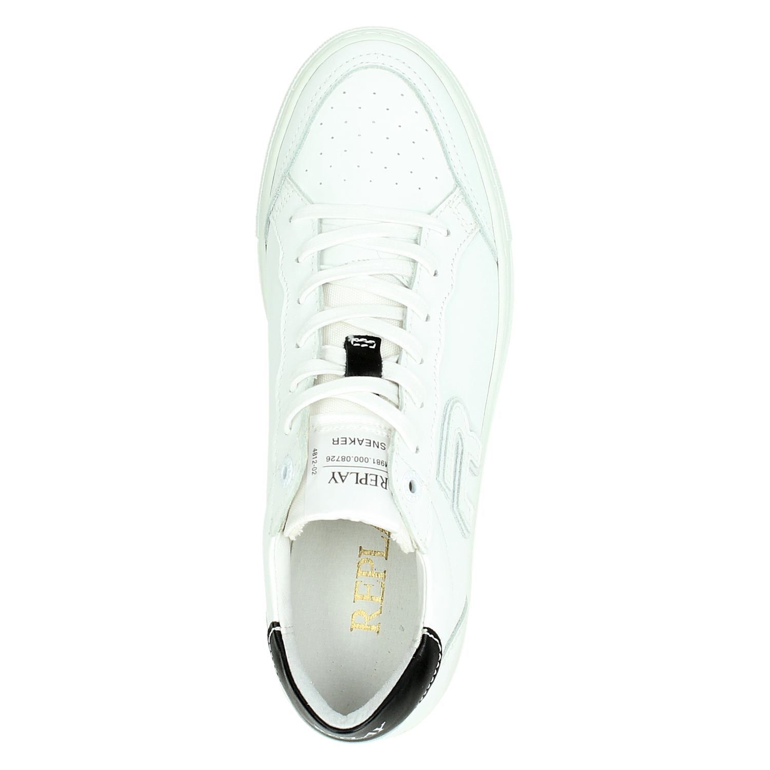 Replay - Lage sneakers voor heren - Wit - Shoemixx.nl