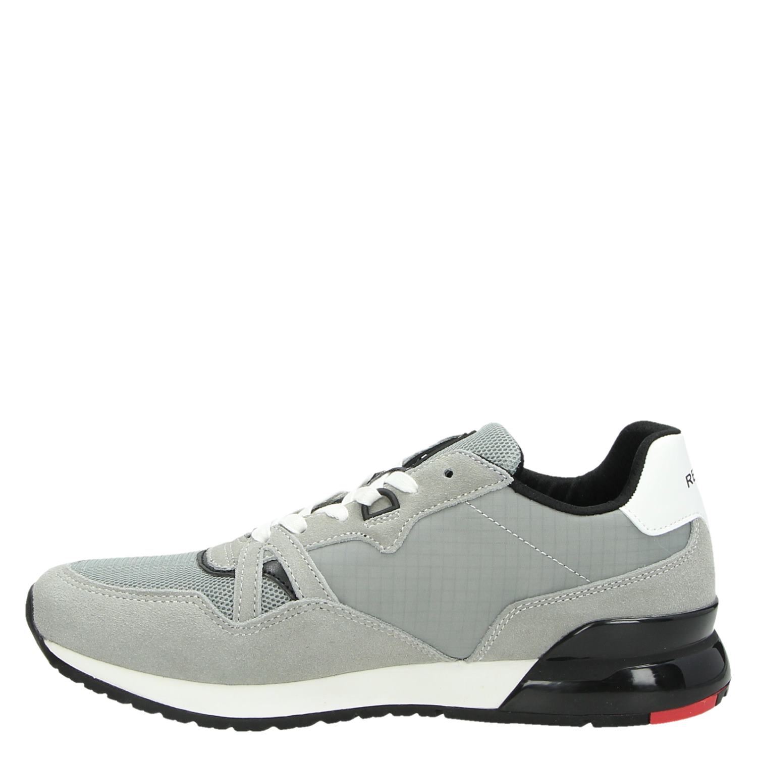 Replay - Lage sneakers voor heren - Grijs - Nelson.nl