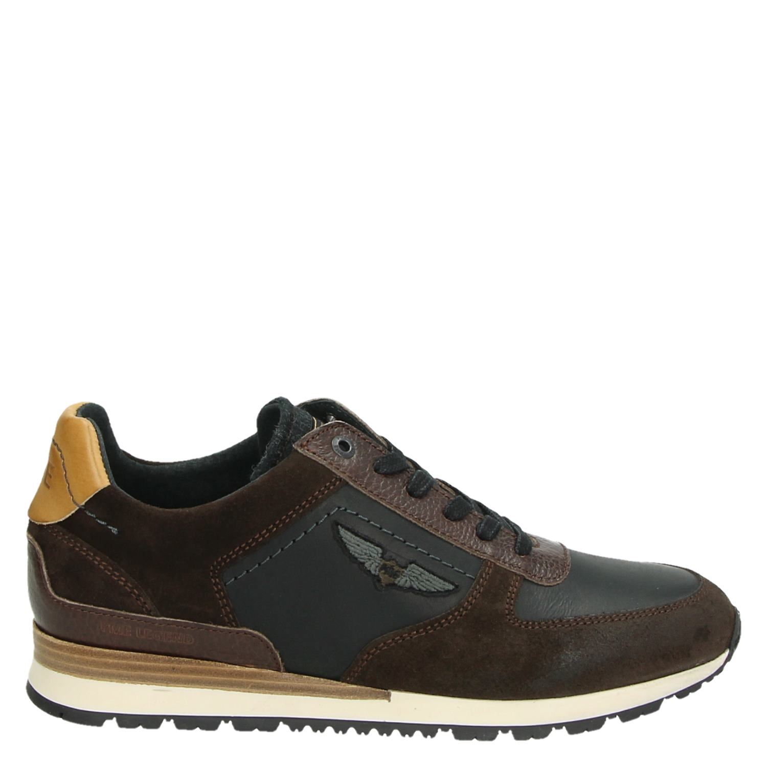 PME Legend Spartan - Hoge sneakers voor heren - Bruin - Shoemixx.nl