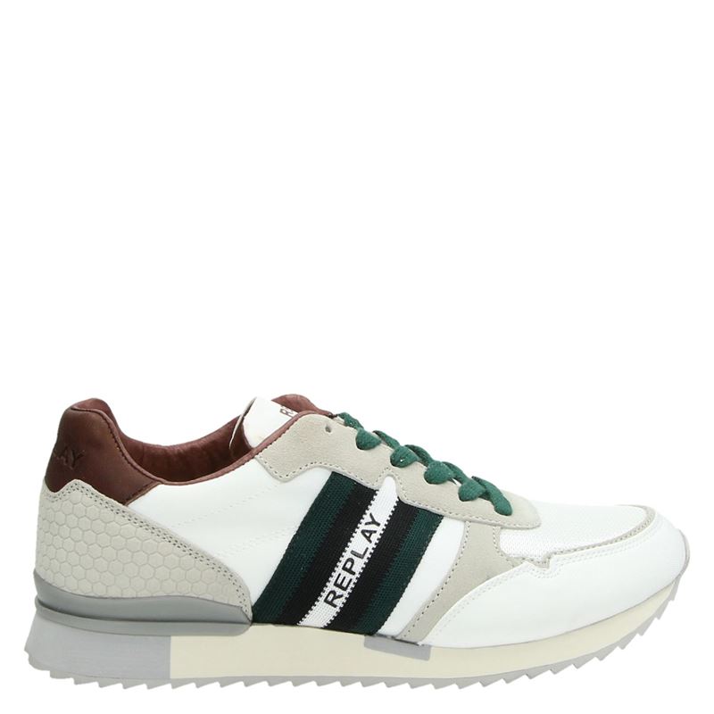 Replay Lage Sneakers Wit replay kopen in de aanbieding Replay Lage Sneakers Wit replay kopen in de aanbieding