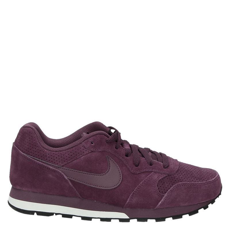 Nike Md Runner 2 Lea Lage Sneakers Rood nike kopen in de aanbieding Nike Md Runner 2 Lea Lage Sneakers Rood nike kopen in de aanbieding