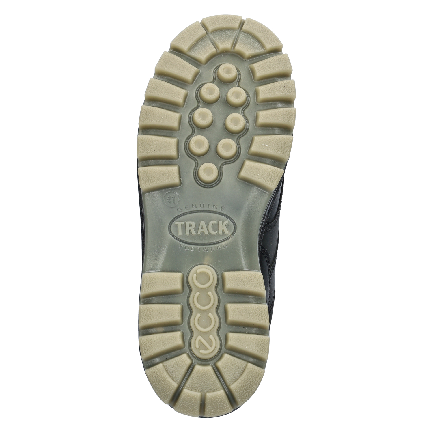 Ecco Track 25 - Veterschoenen voor heren - Zwart - Nelson.nl