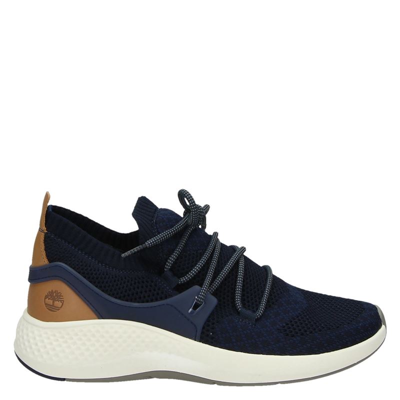 Timberland Flyroam Go Hoge Sneakers Blauw timberland kopen in de aanbieding