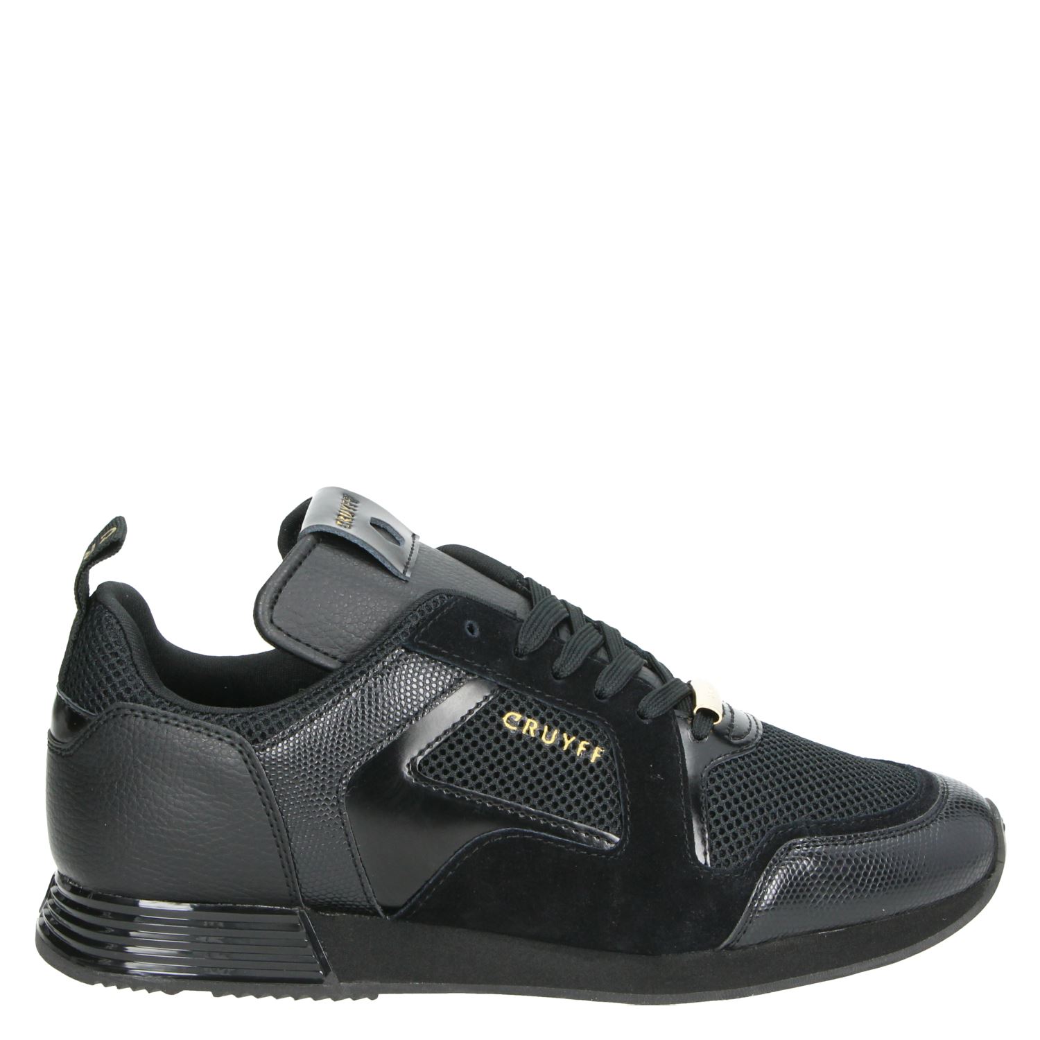 Cruyff Lusso zwart 3M Reflect sneakers heren (CC6830193490) -  outletsportschoenen.nl