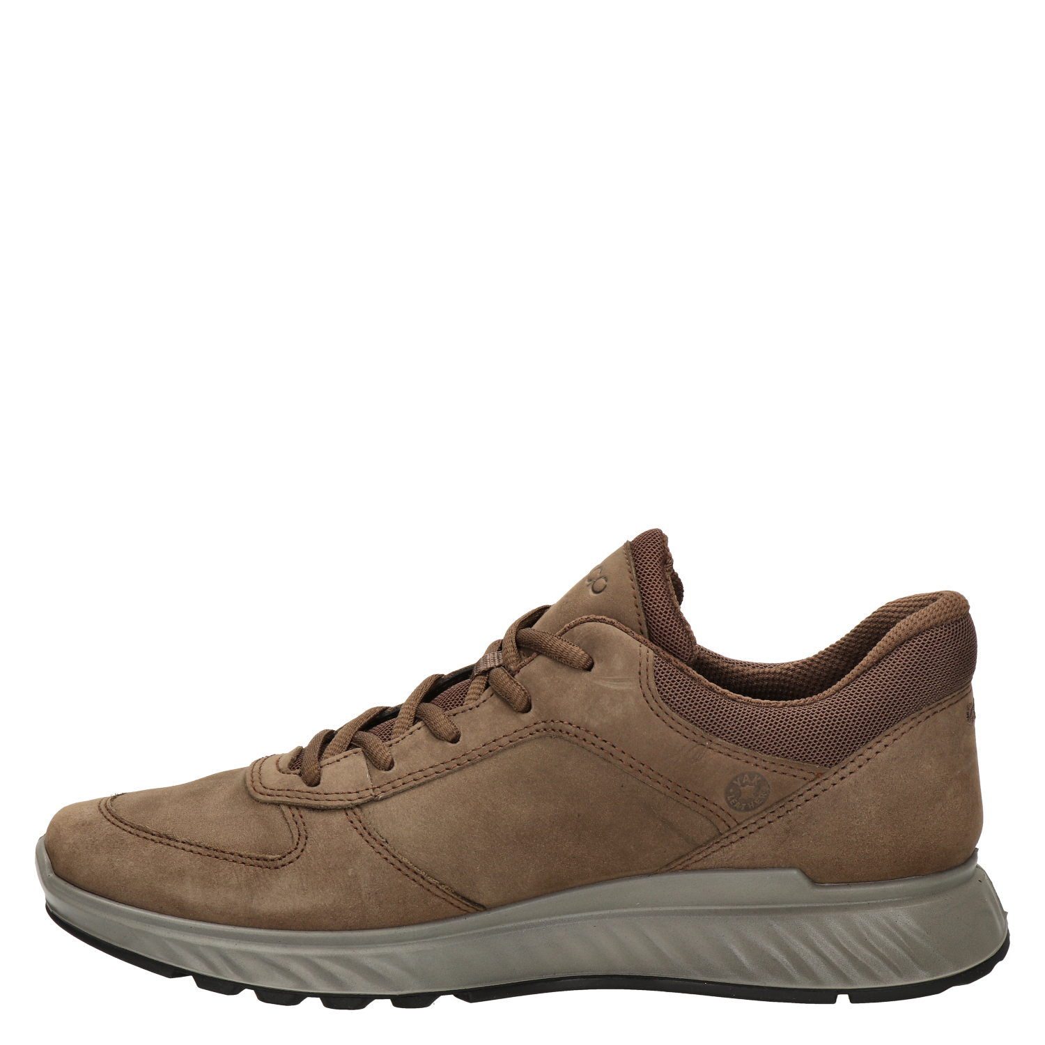 Ecco Exostride - Lage sneakers voor heren - Bruin - Nelson.nl