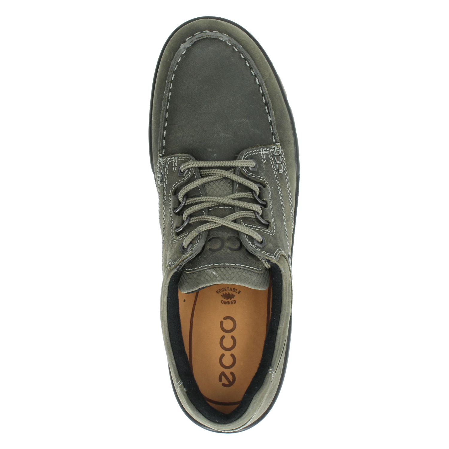Ecco Track 25 - Veterschoenen voor heren - Groen - Nelson.nl
