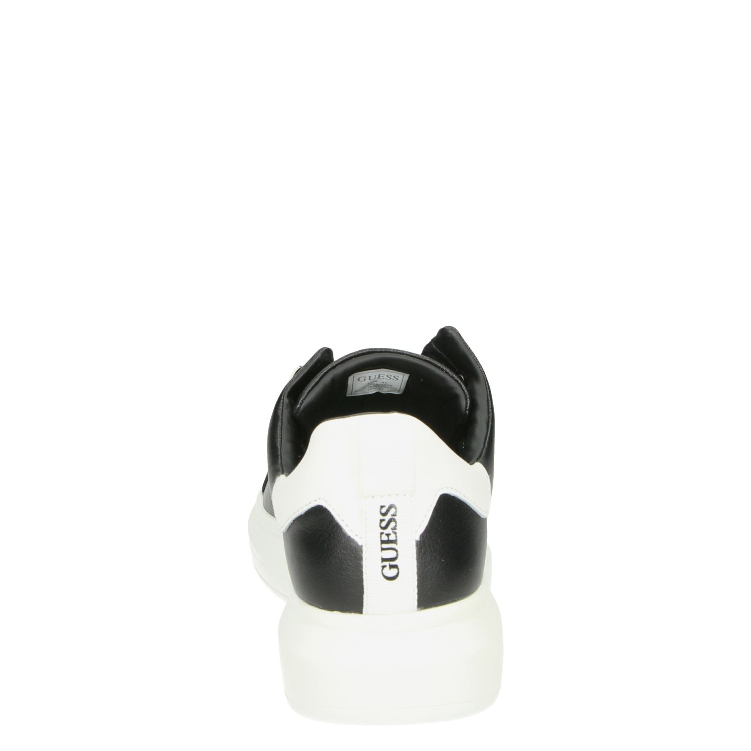 Guess Kurt - Lage sneakers voor heren - Zwart - Nelson.nl