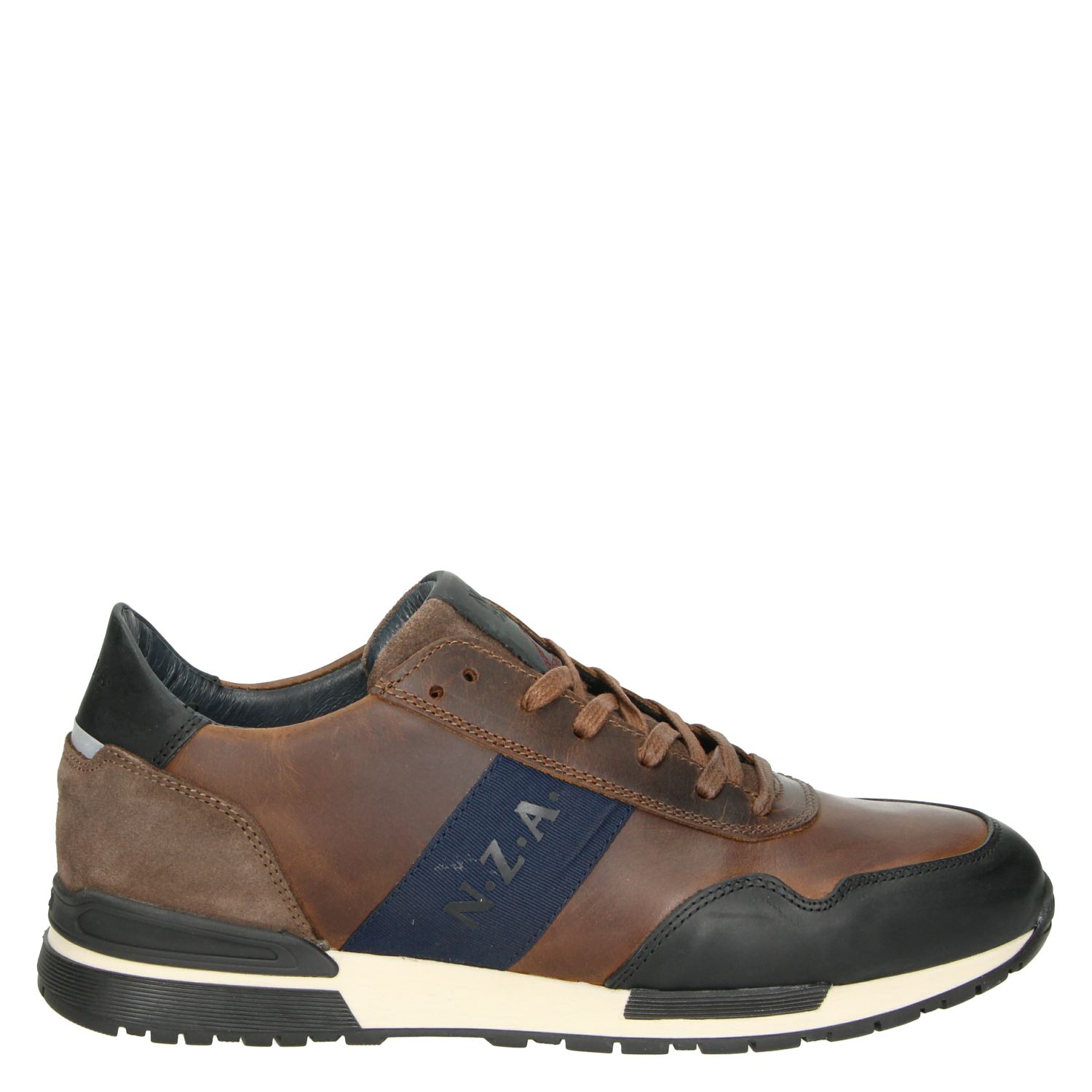 New Zealand Auckland heren sneakers cognac