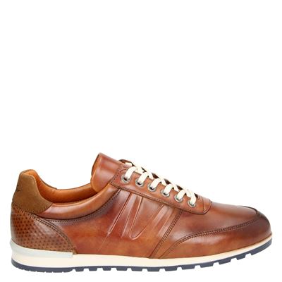 Van Lier - Lage sneakers - Cognac