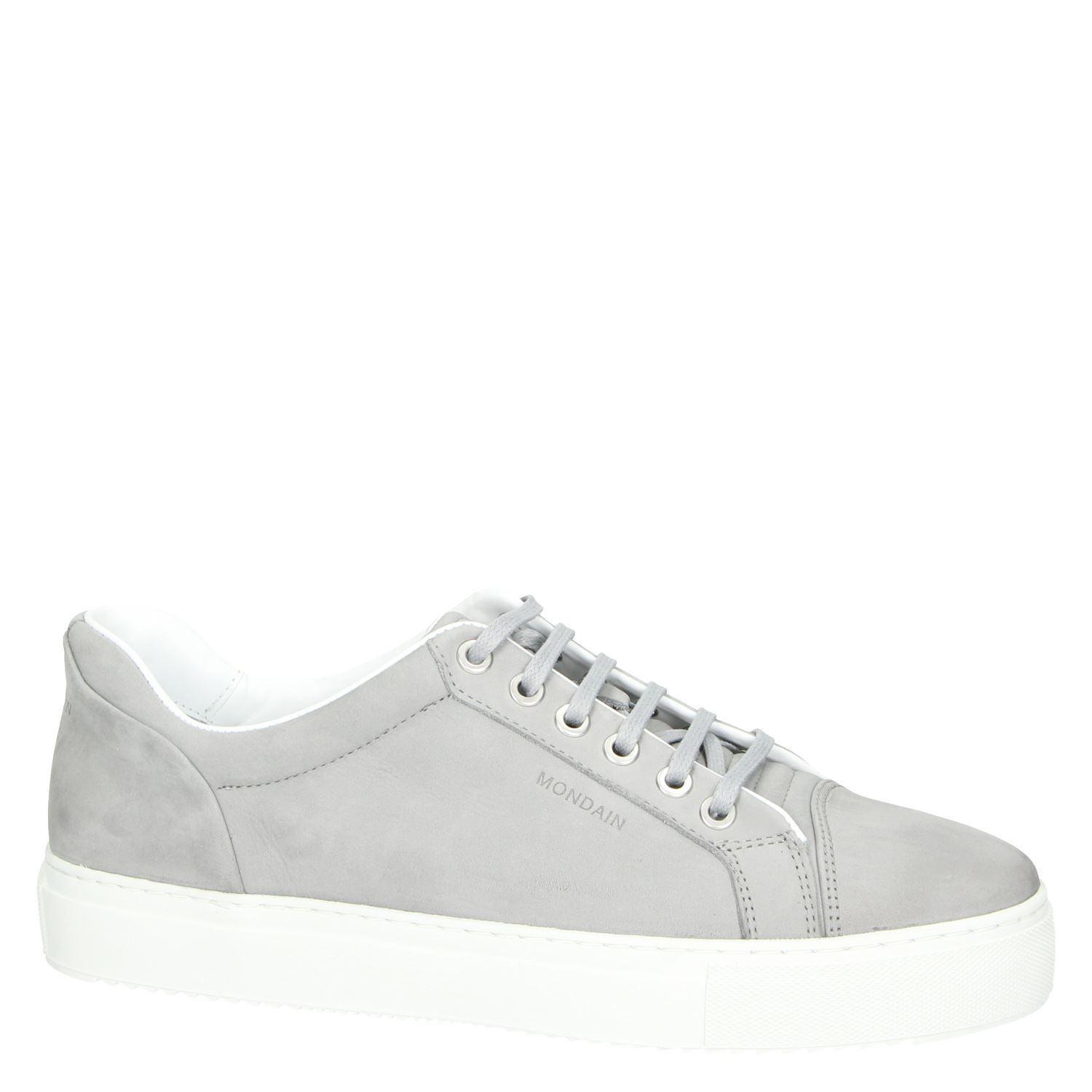 Mondain Amsterdam - Lage sneakers voor heren - Grijs - Nelson.nl