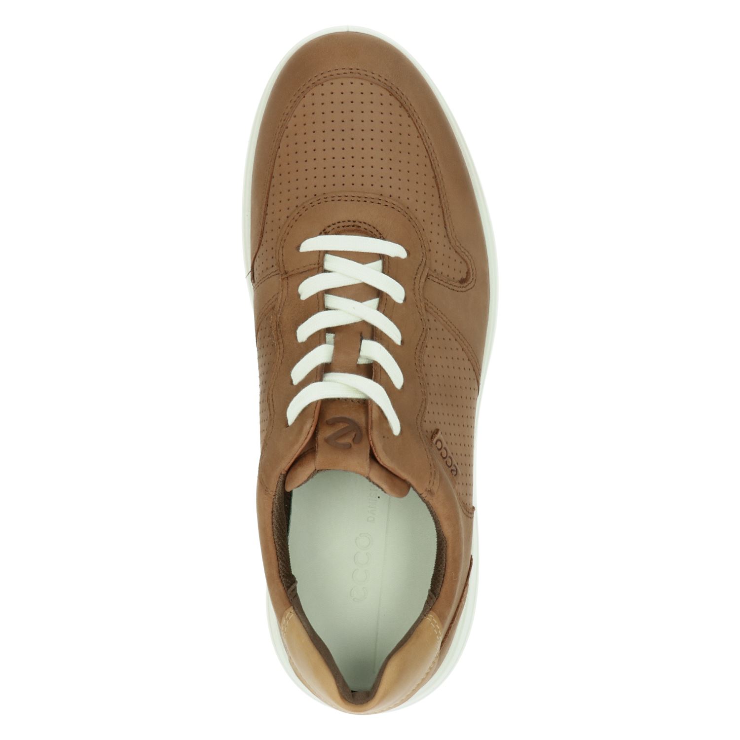 Ecco Soft 7 Runner - Lage sneakers voor heren - Cognac - Shoemixx.nl