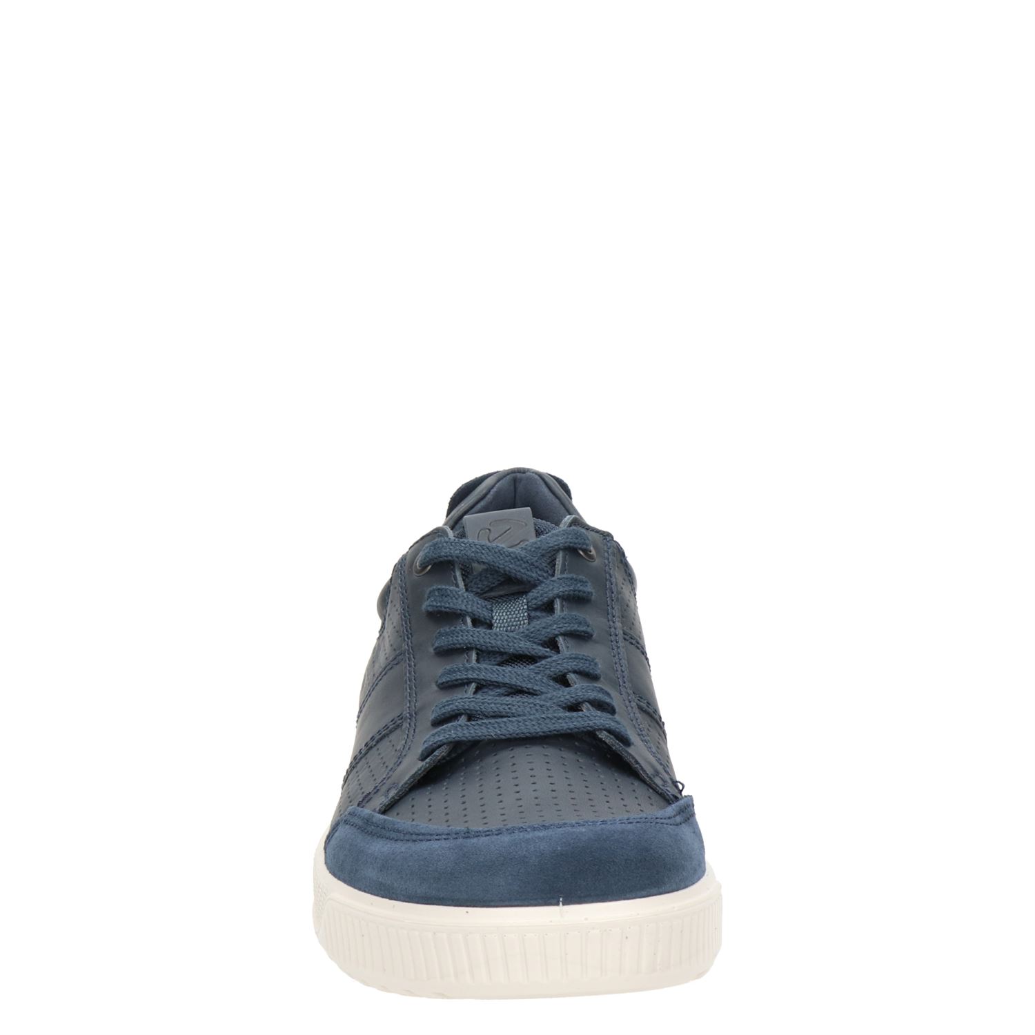 ECCO - ECCO Sneakers Heren Blauw Maat 47 - ECCO Outlet Nederland