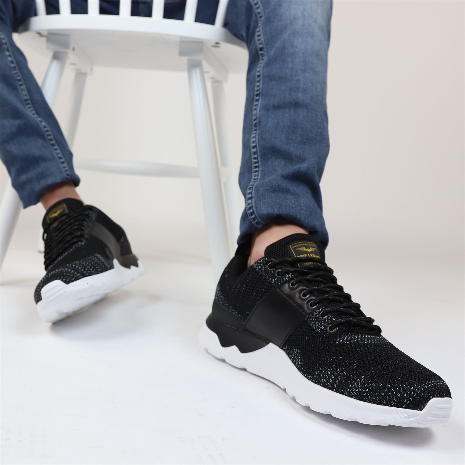 PME Legend - Lage sneakers voor heren - Zwart - Shoemixx.nl