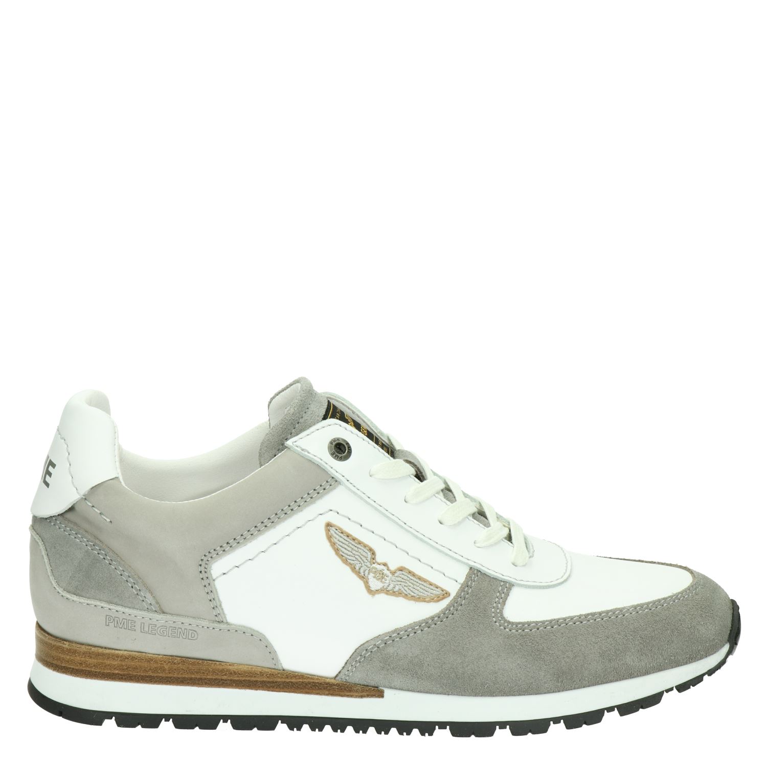 PME Legend Lockplate - Lage sneakers voor heren - Wit - Nelson.nl