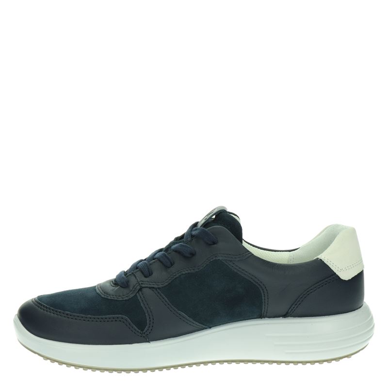 Ecco Soft 7 Runner - Lage sneakers voor heren - Blauw - Shoemixx.nl