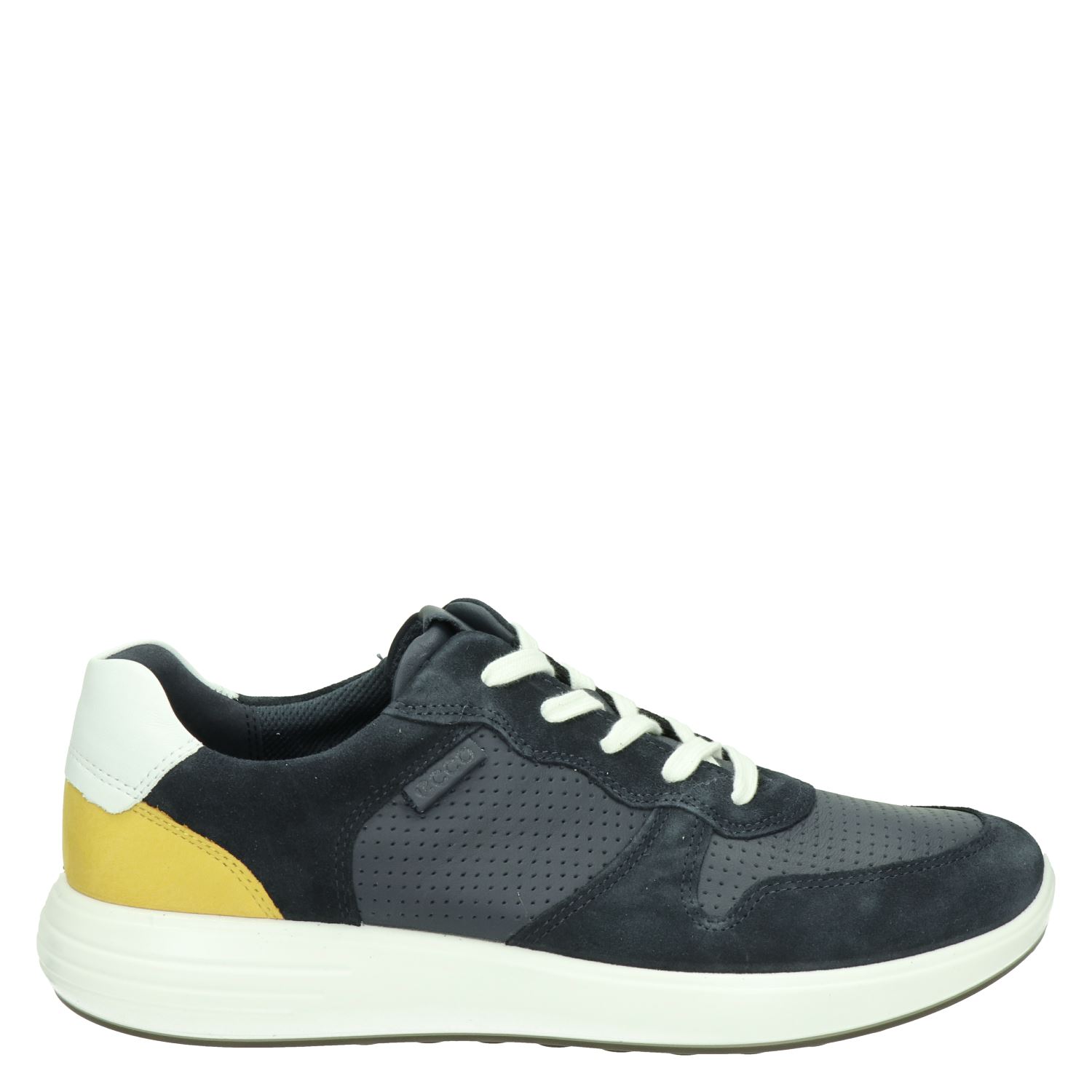 Ecco Soft 7 Runner - Lage sneakers voor heren - Blauw - Nelson.nl