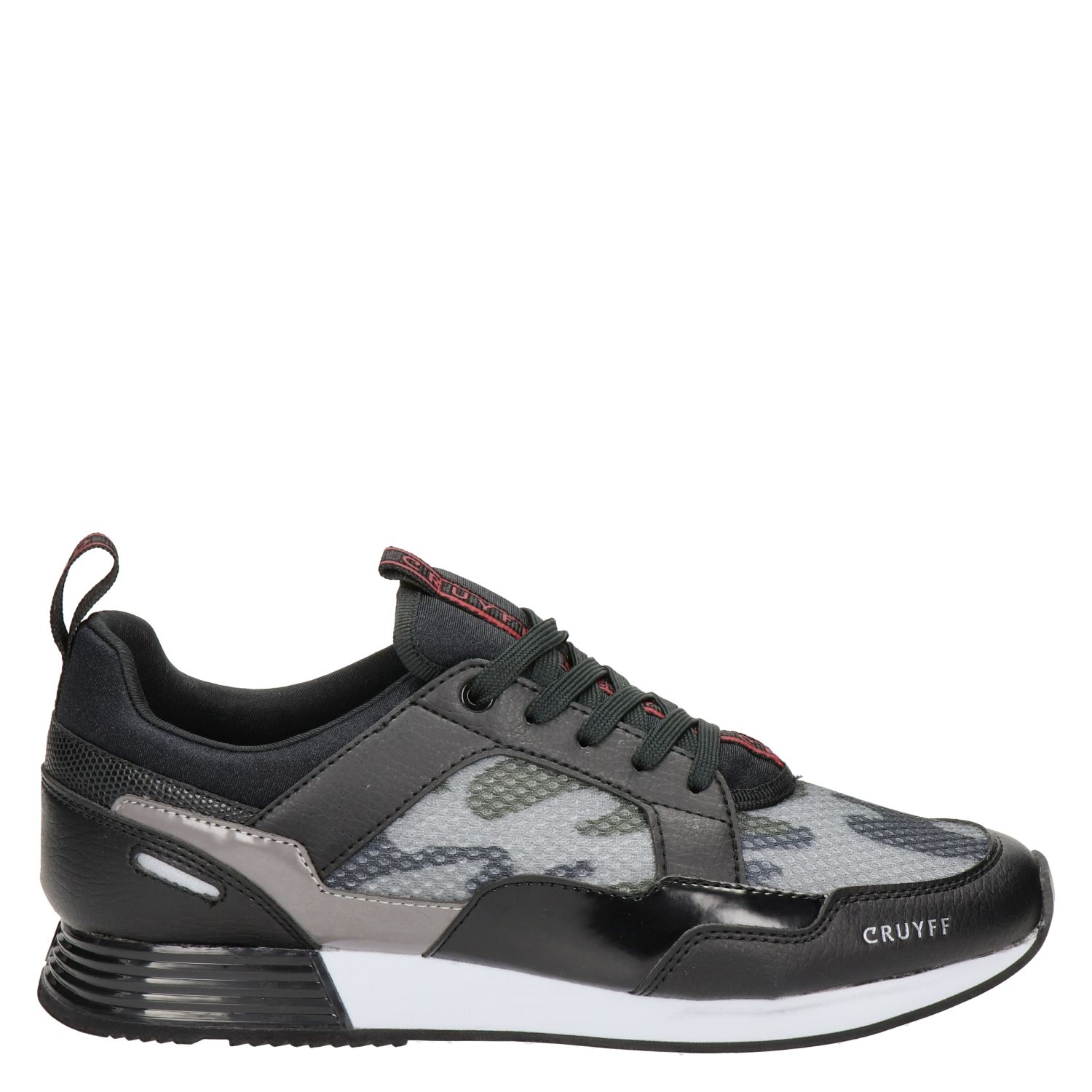 Cruyff nite crawler white Wit - Schoenen Lage sneakers Heren € 71,40